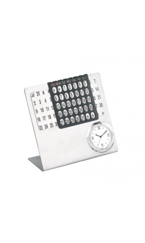 taable clock with caalender