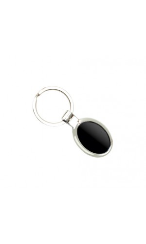 metal keychain black patti (ovail)