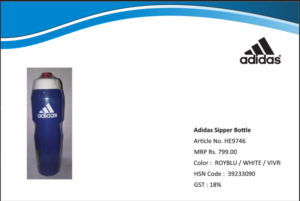 Adidas Sipper Bottle