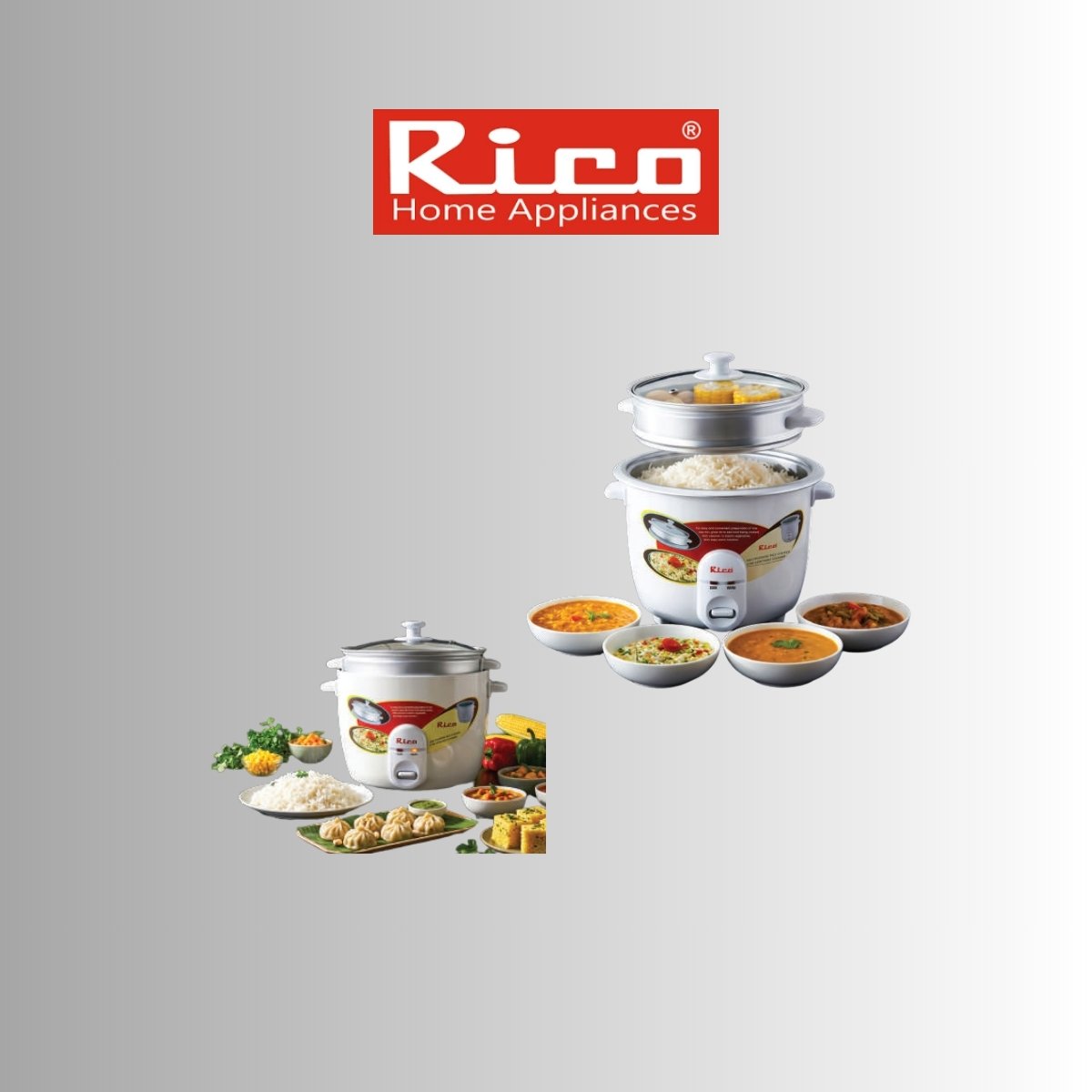 Rico RC907 Electric Rice Cooker (1.8L, 650W)