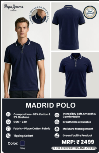 Madrid Polo T-Shirt