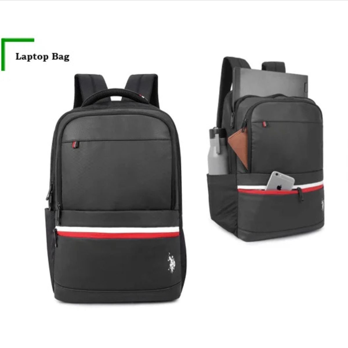 Black Laptop Backpack