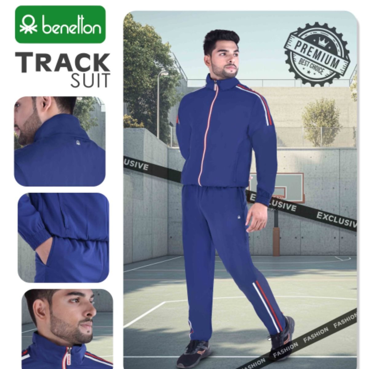 Benetton Premium Men's Track Suit