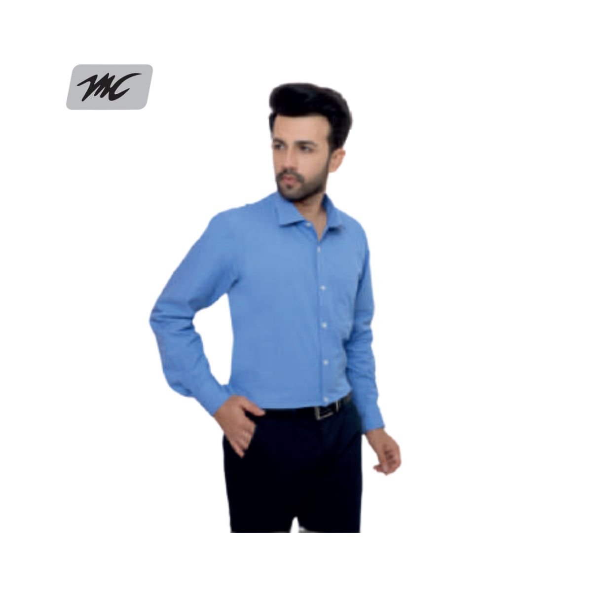 Monte Carlo Men's 100% Fila Fill Cotton Formal Shirt