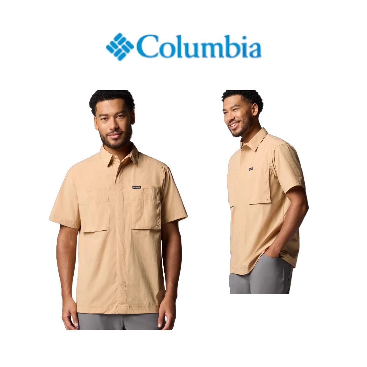 Columbia Men’s Black Mesa Utility Short Sleeve Shirt