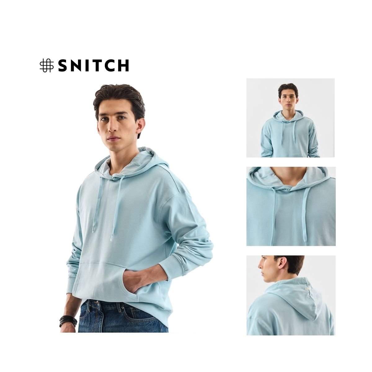 Snitch Heavyweight Solid Pullover Hoodie