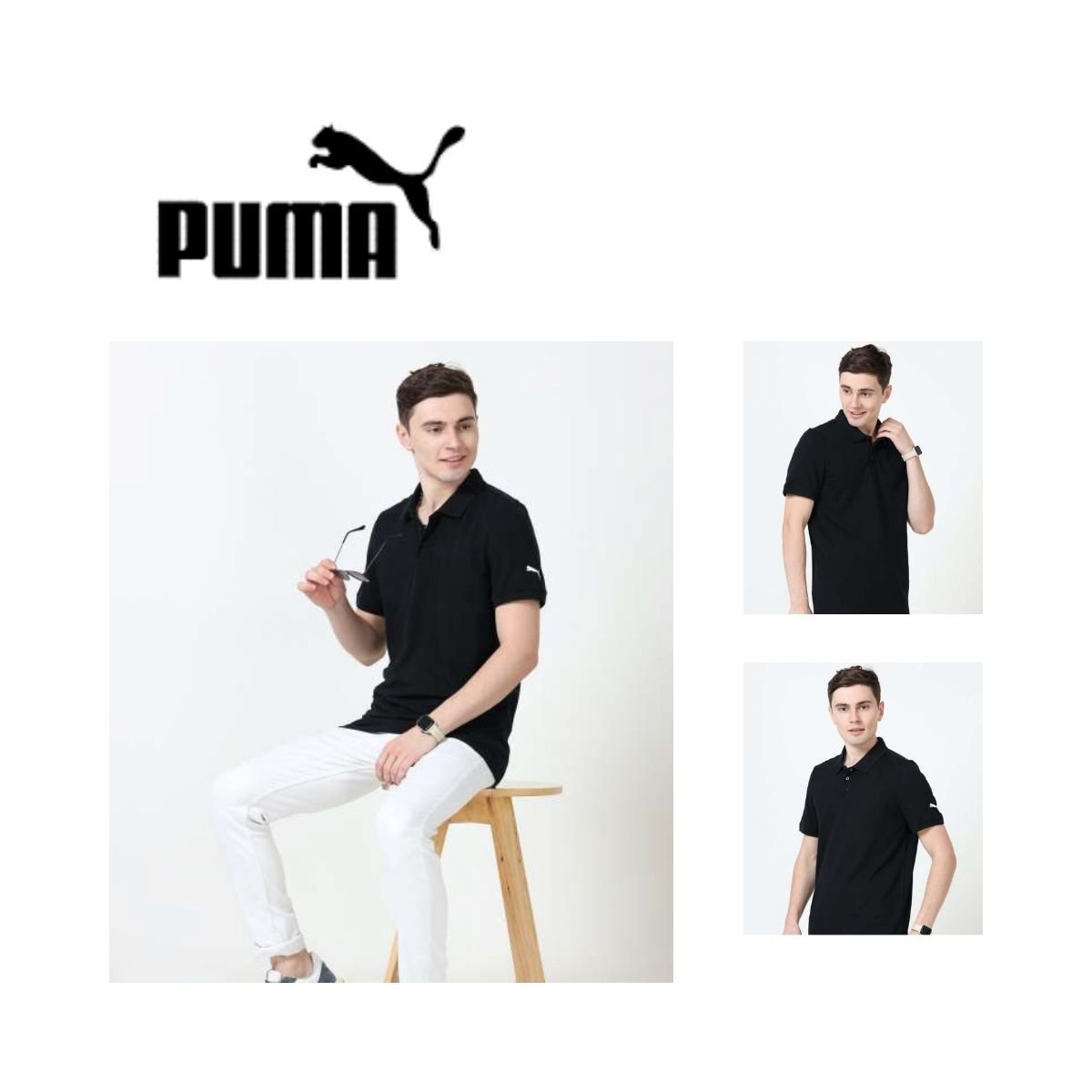 Puma Ess Archive Pique Polo T-Shirt