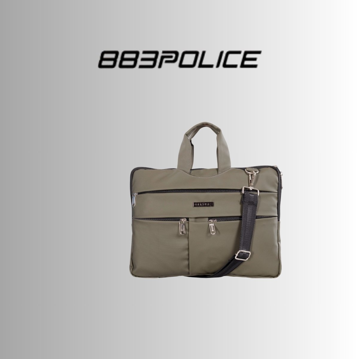 883 Police 14-Inch Multi-Compartment Laptop Bag