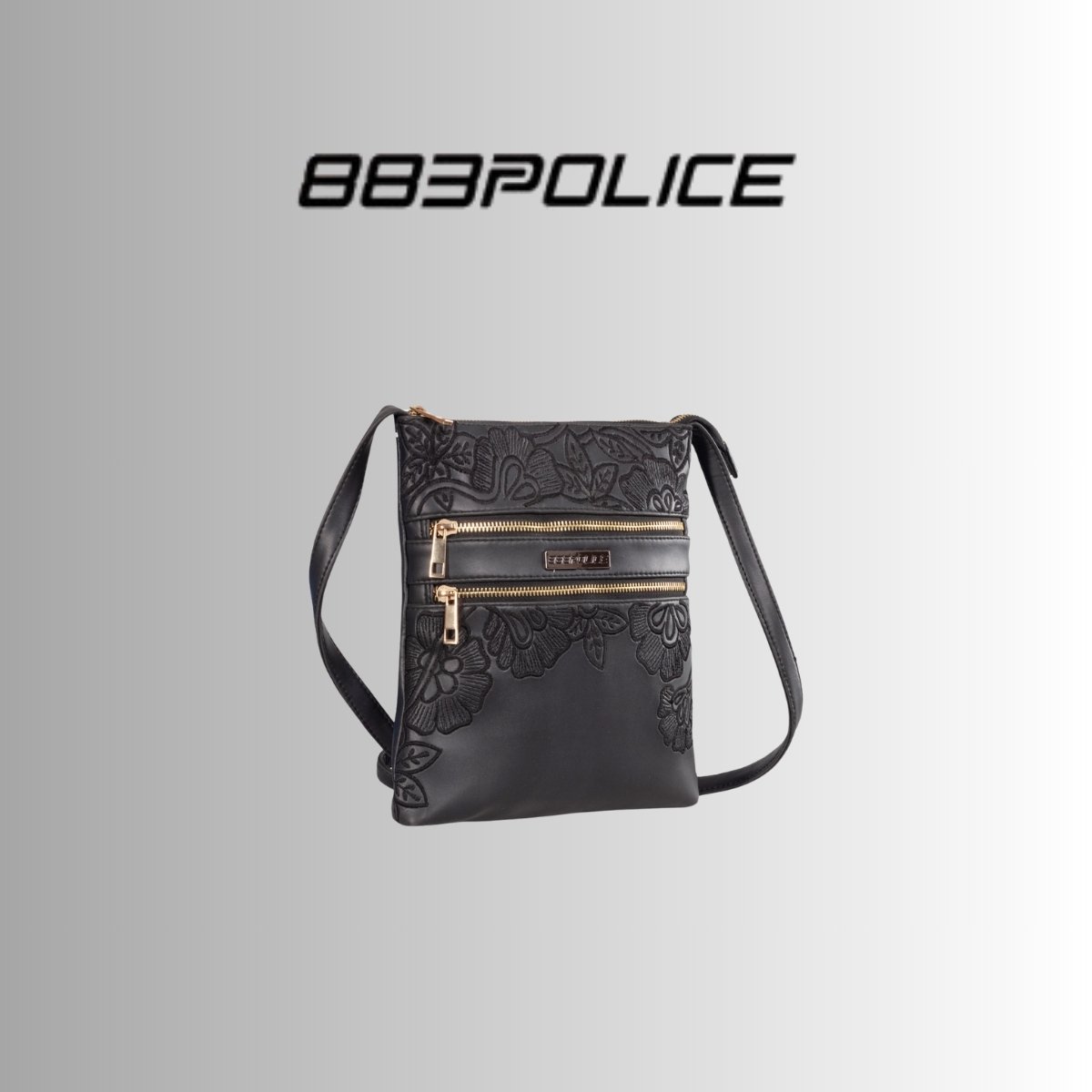 883 Police S-Milano Sling Bag with Multiple Compartments