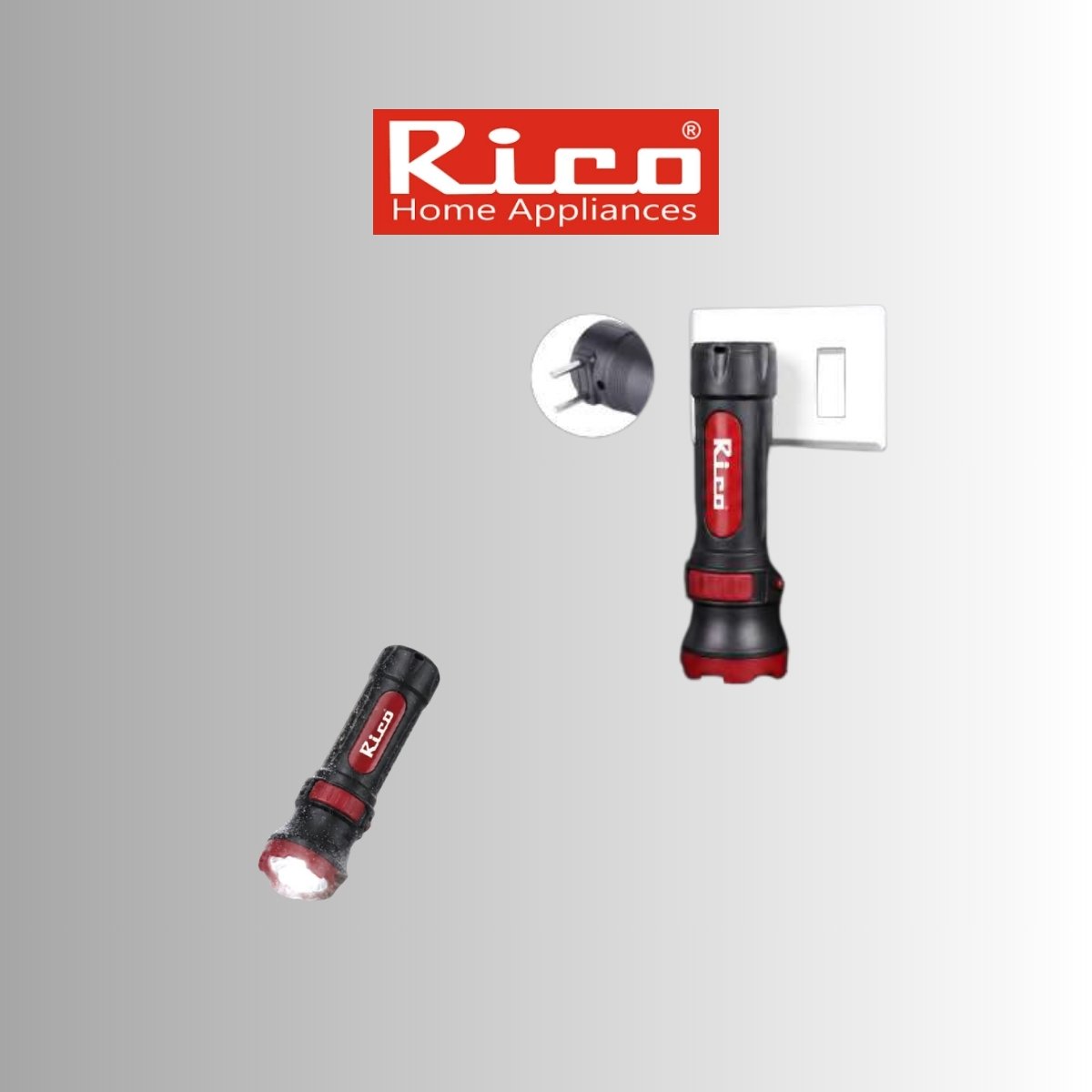 Rico RT1526 Rechargeable LED Torch