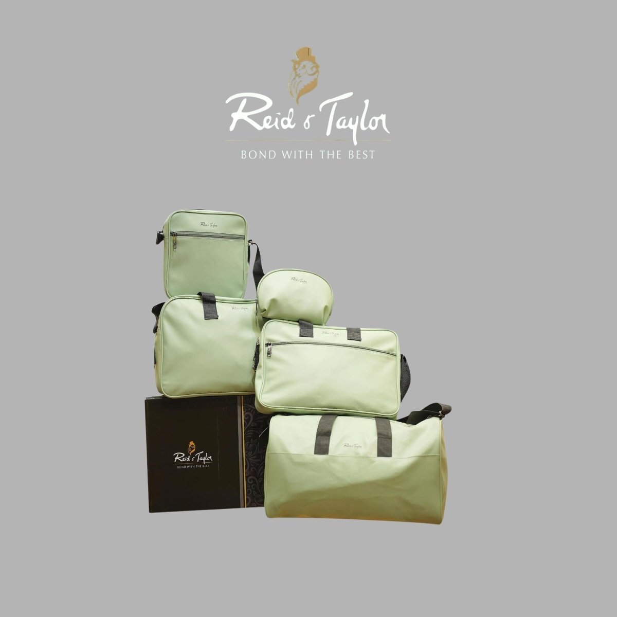 Reid & Taylor Sora 5-Piece Travel Bag & Organizer Set
