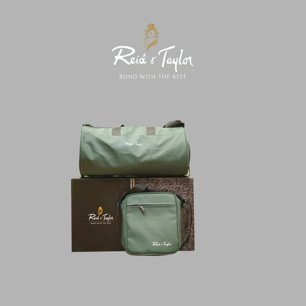 Reid & Taylor Berlin 2-Piece Gym & Travel Bag Set