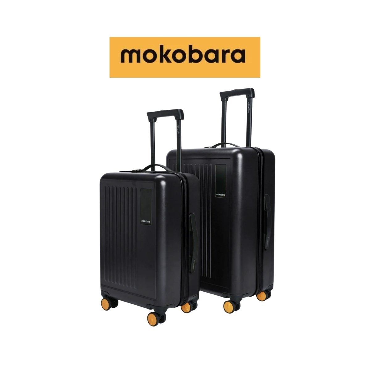 Mokobara The Transit Set of 2 Luggage | Premium Corporate Travel & Duo Trolley Bag Set