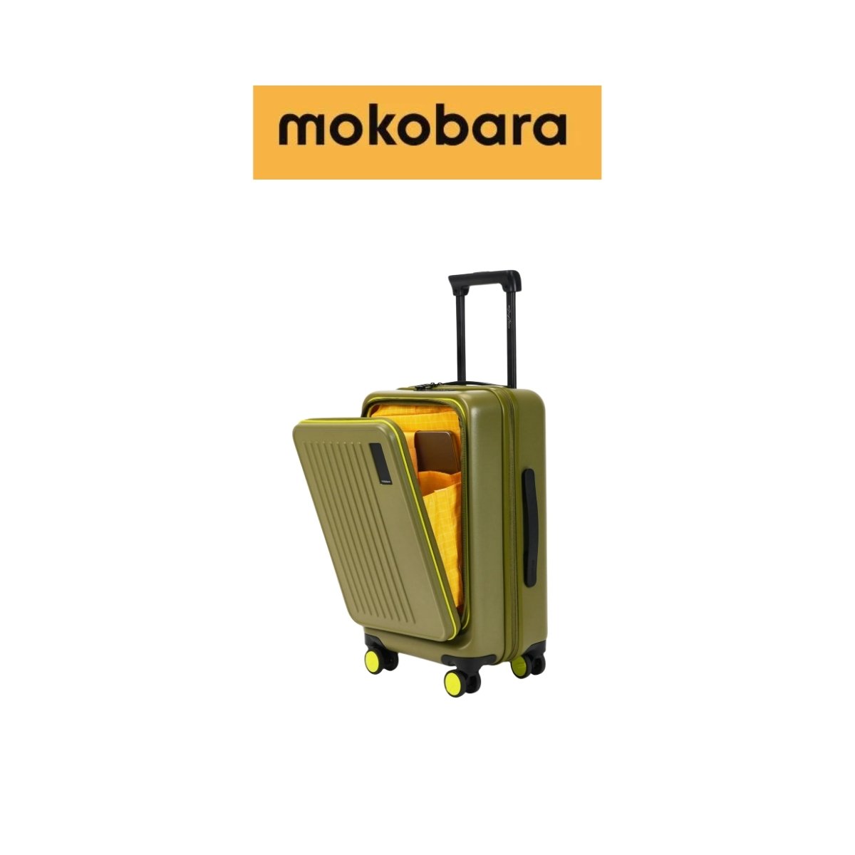 Mokobara The Transit Cabin Pro Luggage | Premium Corporate Travel & Smart Tech Trolley Bag