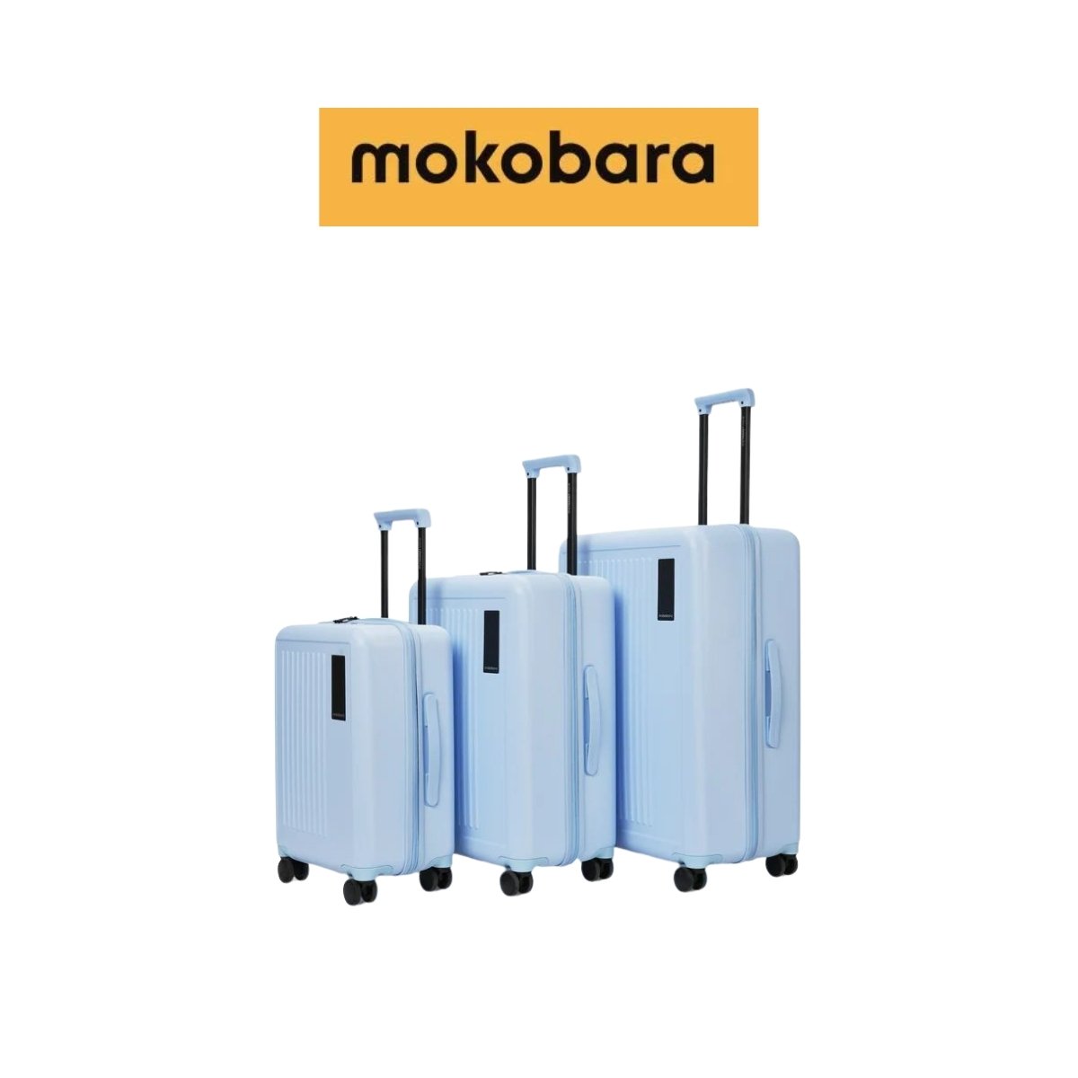 Mokobara The Transit Wave - Set of 3 | Premium Corporate Travel Luggage Trio