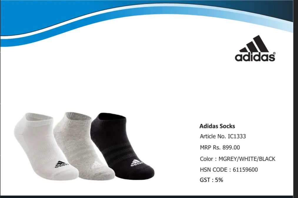 Adidas Socks