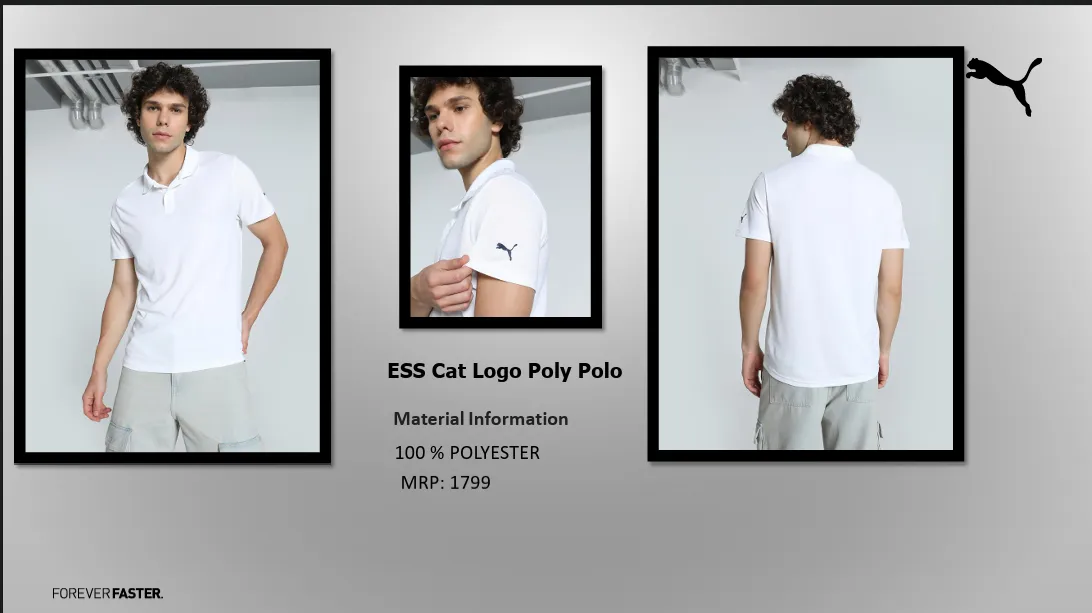 ESS Cat Logo Poly Polo