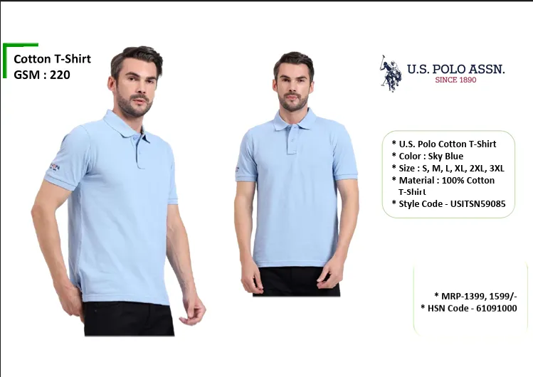 Cotton Polo T-Shirt