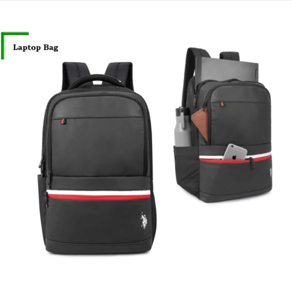 Black Laptop Backpack