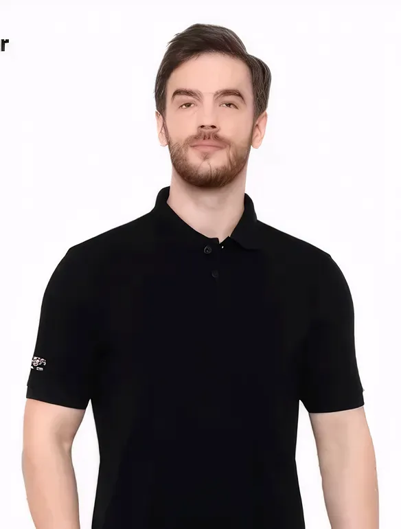Cotton Collar T-Shirt