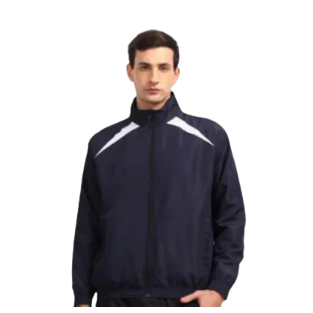 Navy Blue Windcheater Jacket