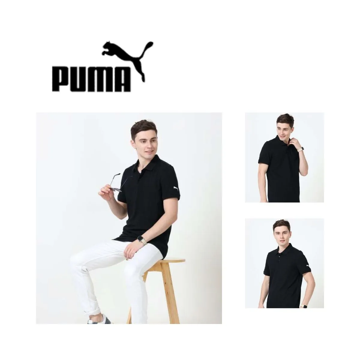 Puma Ess Archive Pique Polo T-Shirt