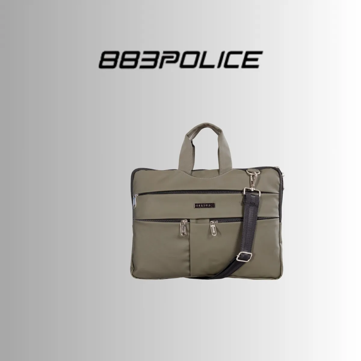 883 Police 14-Inch Multi-Compartment Laptop Bag