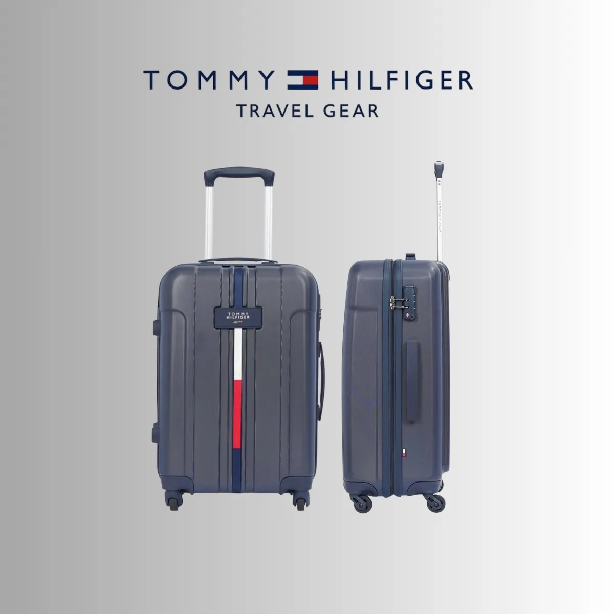 Tommy Hilfiger Wyoming 55 cm Hard Luggage Cabin Trolley Suitcase