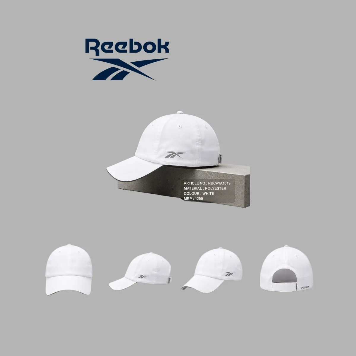 Reebok Premium Lightweight Polyester Performance Cap