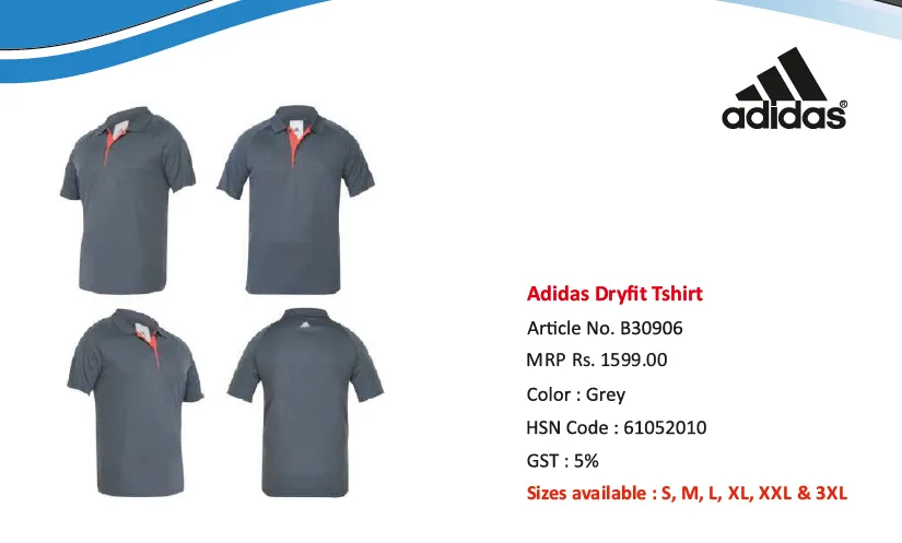 Adidas Dri-Fit T-Shirt for Men