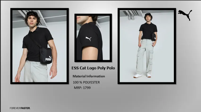 ESS Cat Logo Poly Polo