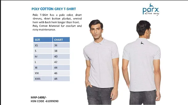 Poly Royal Cotton T shirts