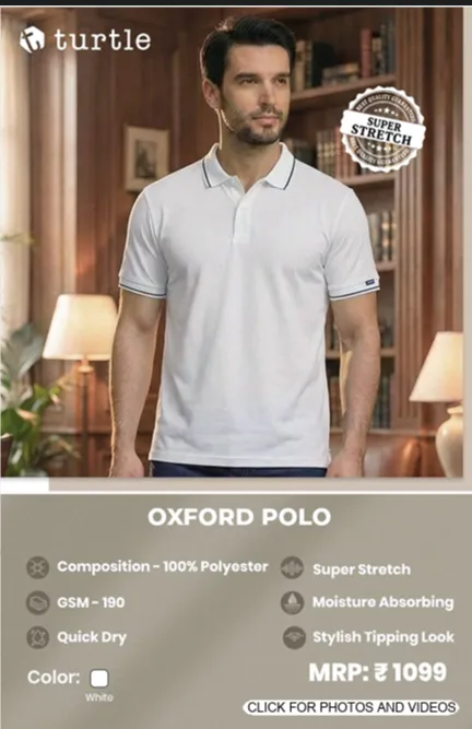 Oxford Polo T-Shirt