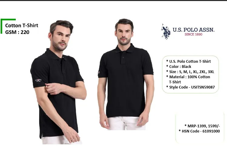 Cotton Polo T-Shirt