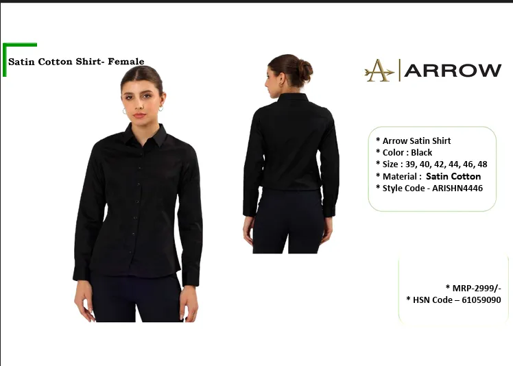 Satin Cotton Formal Shirt