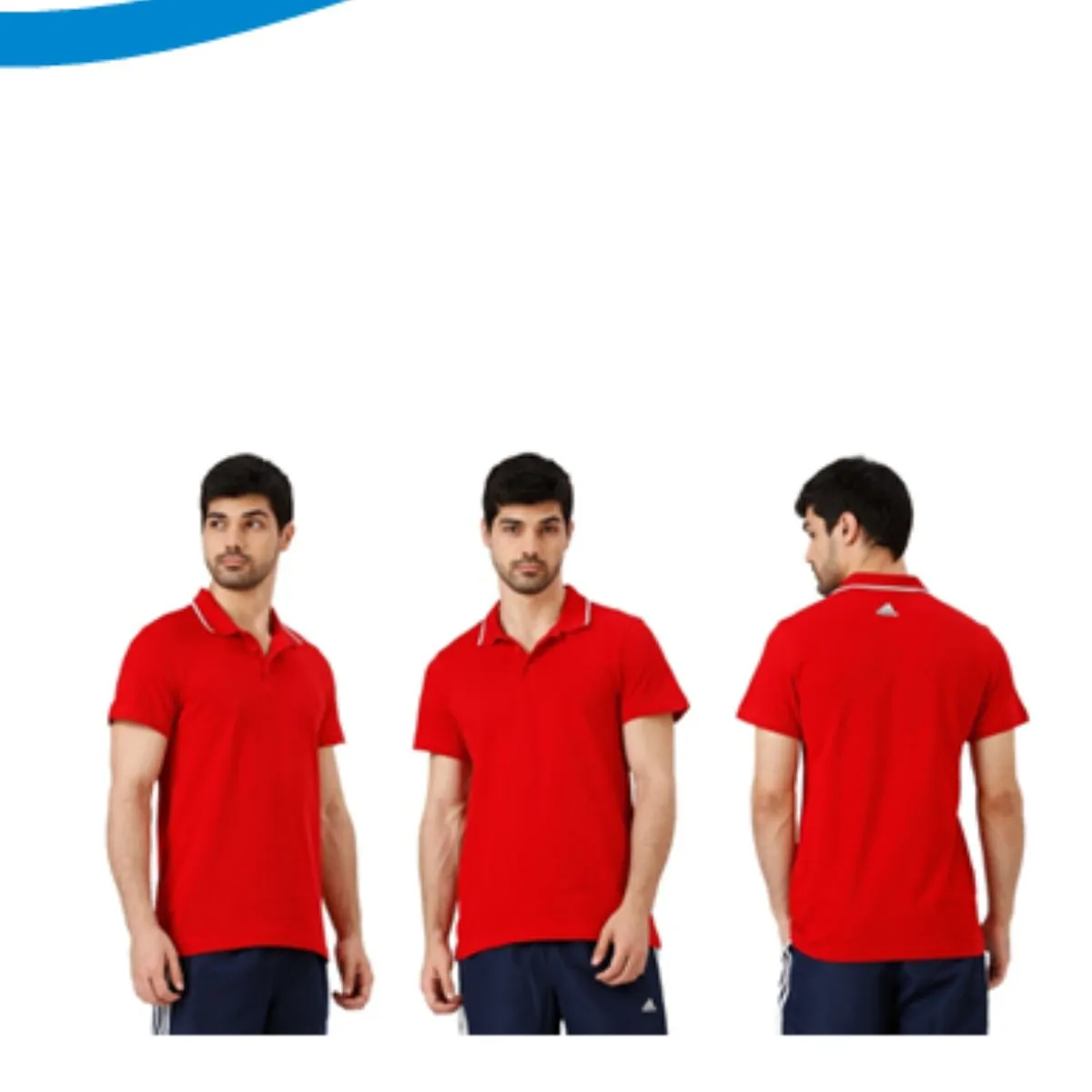 Adidas 100% cotton Tipping T shirts