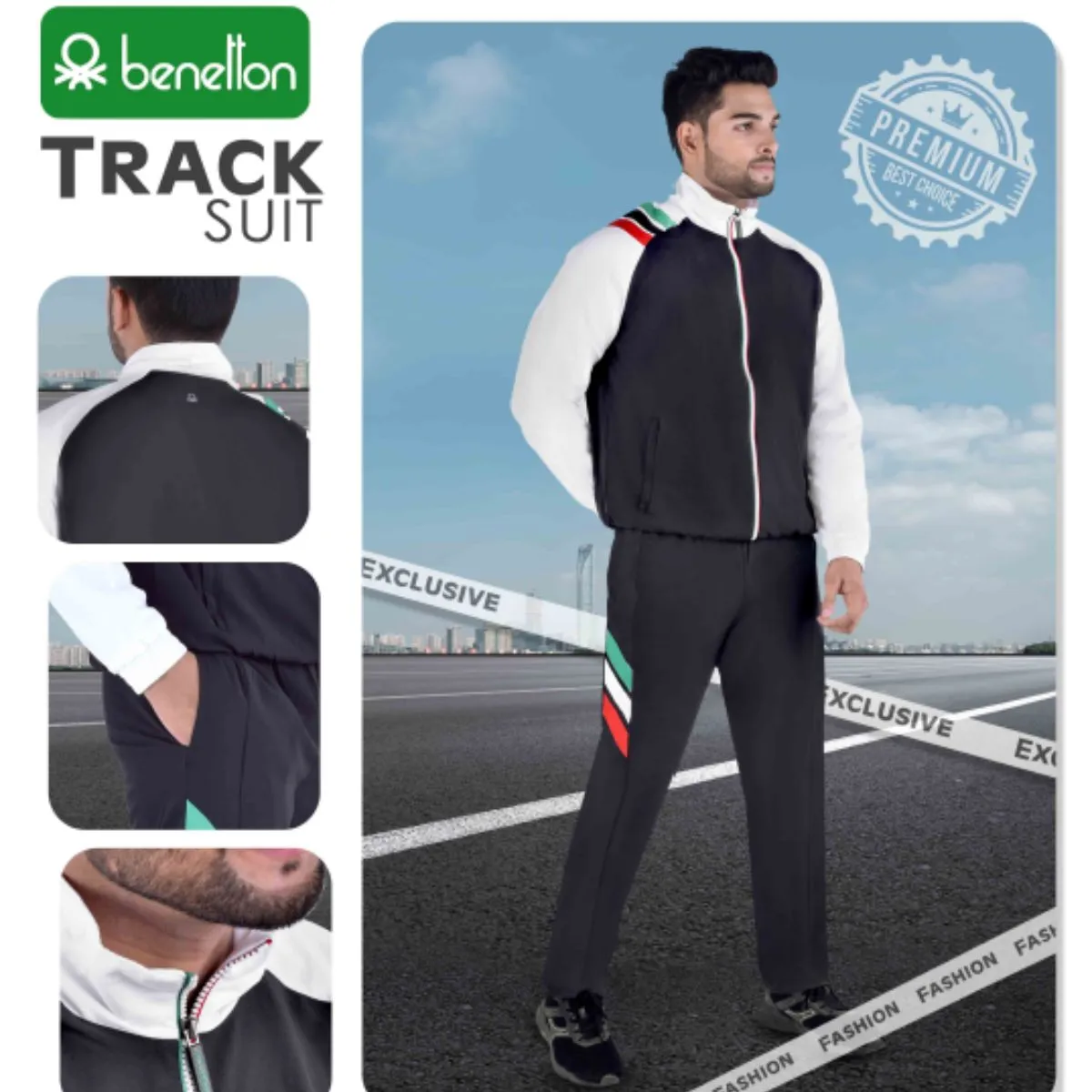 Benetton Premium Men's Track Suit