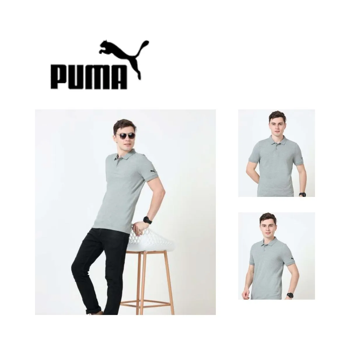 Puma Ess Archive Pique Polo T-Shirt