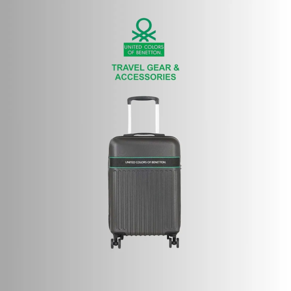 United Colors of Benetton Nova 55.5 cm Hard Luggage Cabin Trolley Suitcase