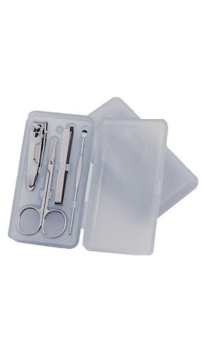 plastic manicure set