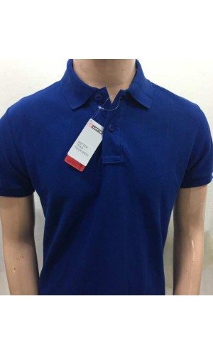 Lotto Royal Blue Premium 20/80 PC Polo T Shirt