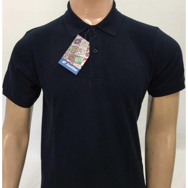 Lotto Navy Blue Polyester T-shirt