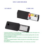 TRAVELLING SD/SIM CARD SAFE CASE