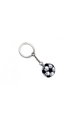 metal keychain football