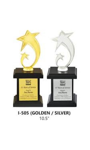 golden twin star trophy