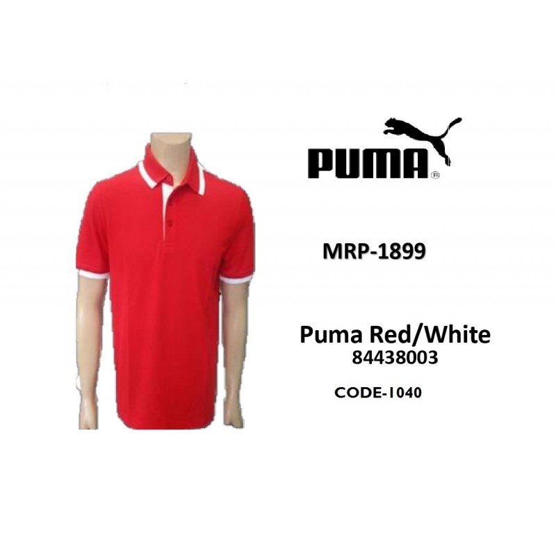 puma red polo